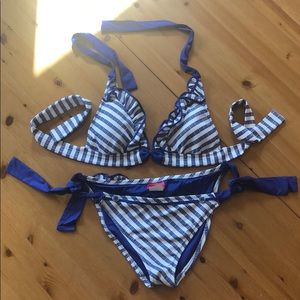 Betsey Johnson Bikini Bathing Suit (size M)